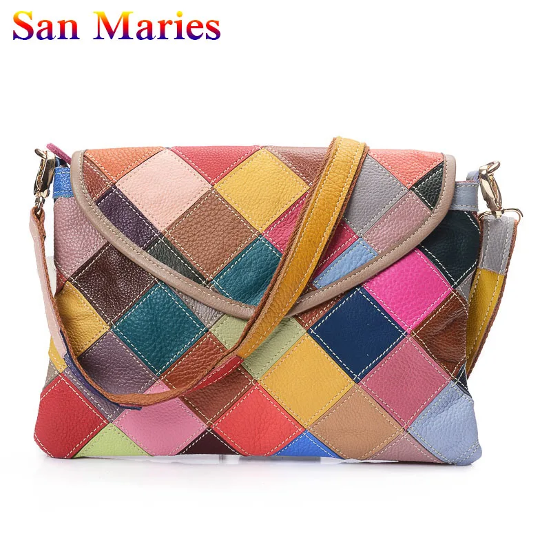 سان ماريز خليط جلد البقر Crossbody حقائب للنساء 2019 عارضة حقائب كتف سان ماريز خليط جلد البقر Crossbody حقائب للنساء 2019 عارضة حقائب كتف