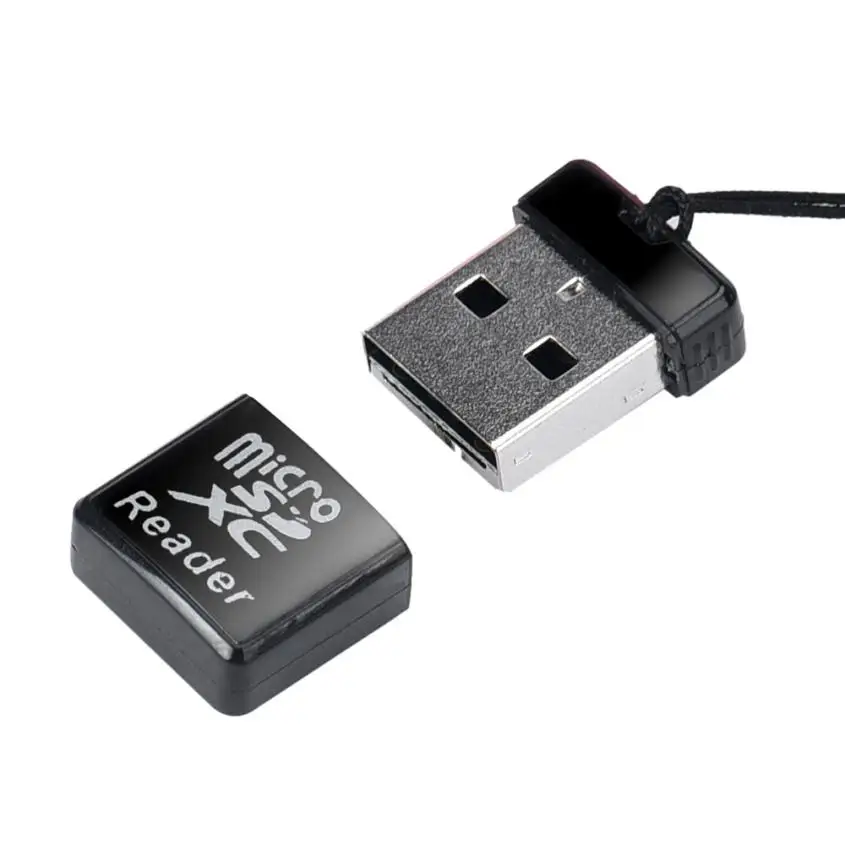 Malloom мини Супер Скоростной USB 2,0 Micro SD/SDXC TF кардридер адаптер USB 2,0 Мини кардридер