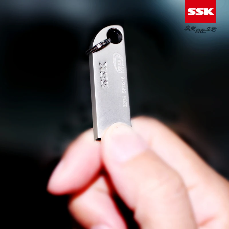 SSK SFD216 Thumbs 64 ГБ 32 16 USB флеш накопители Металл USB3.0 высокоскоростной накопитель