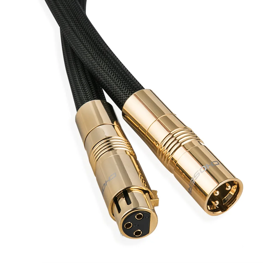 Choseal 30 летие QS994 XLR кабель для мужчин и женщин HIFI одиночные Кристальные медные