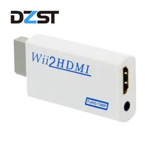 Dzlst Wii 2 HDMI адаптер 3.5 мм аудио Wii к HDMI адаптер конвертер Поддержка Full HD 720 P 1080 P для HDTV Monitor