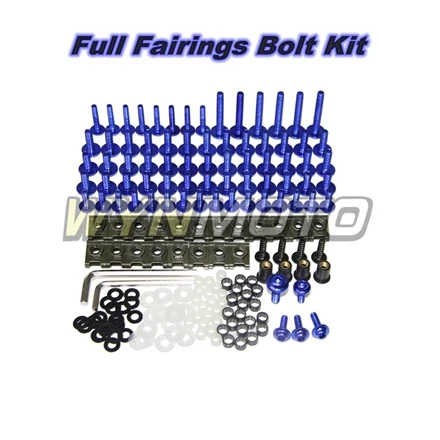 Набор болтов мотоцикл Полный обтекатели Алюминий крепежные винты для CBR1000RR 2004 2005 2006 2007 2008 2009 2010 2011 оборудования