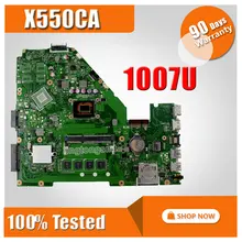 For Asus R510CA X550C A550C X550CA X550CC Motherboard X550CC REV2.0 Mainboard With 1007 Processor 4G Memory 100% tested