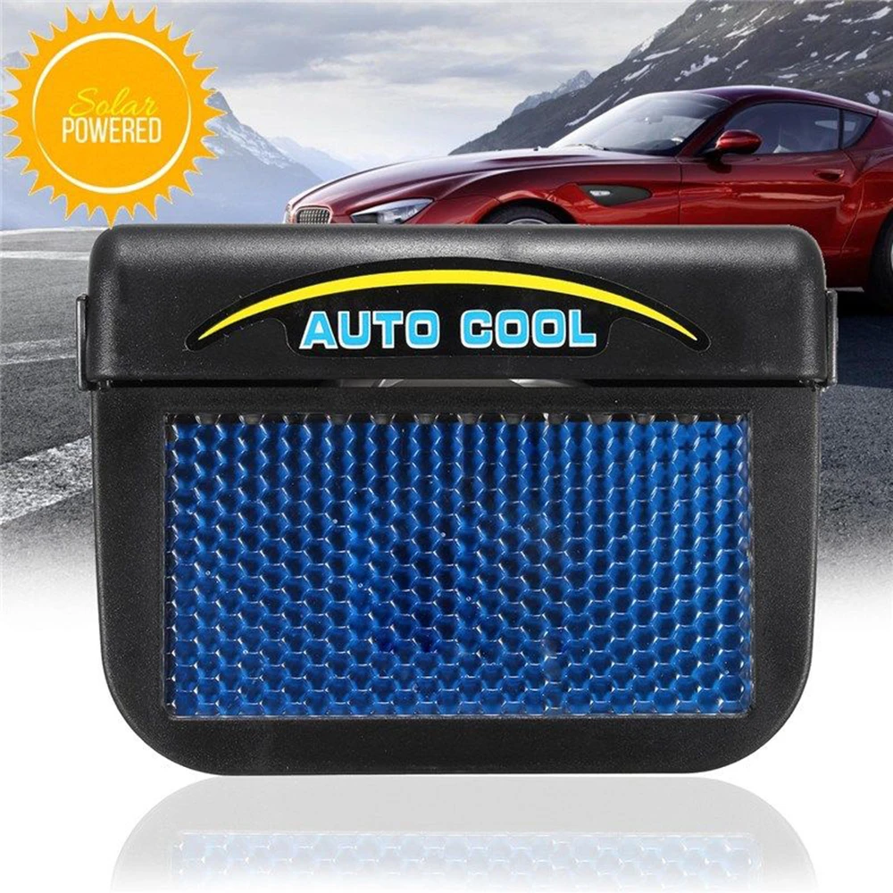 hoofdstad Zonnig Blind vertrouwen Nieuwste Zonne energie Auto Auto Cool Air Vent Met Rubber Strippen Auto  Ventilatie Fans|Ventilatoren| - AliExpress