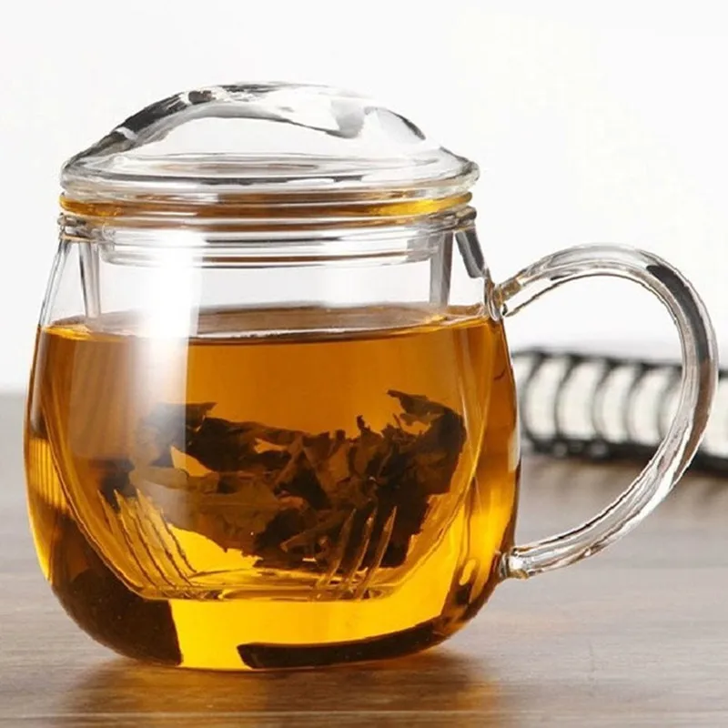 Chubby Cup Personal Tea Set With Infuser and Lid,400mlin Teapots from