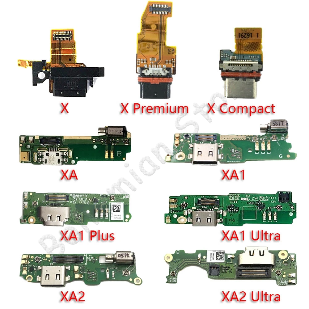 Для sony Xperia X XA XA1 XA2 XA3 1 2 3 Plus ультра компактный Премиум usb зарядный порт Зарядное устройство Док-станция разъем гибкий кабель