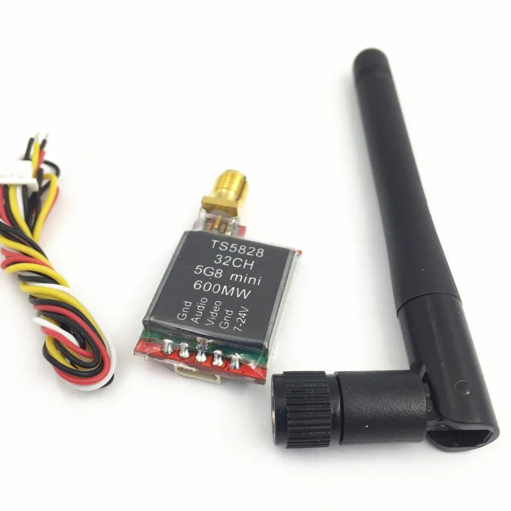 

TS5828 5.8G 32CH 600MW FPV AV Wireless Transmitter for mini multicopter 250QAV