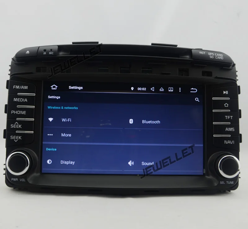 Clearance Quad core 1024*600 HD screen Android 9.0 Car DVD GPS radio Navigation for Kia Sorento 2015-2016 with 4G/Wifi DVR OBD 1080P 8