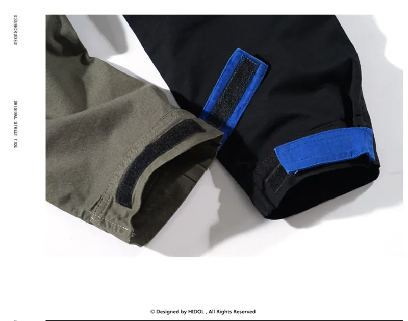 Военные Комбинированные брюки-карго, с вышивкой, с несколькими карманами, для бега, армейский трек, тактические брюки для мужчин, хип-хоп, Swag, уличная одежда, зеленый/оранжевый