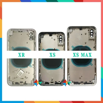 

AAA quality Back Cover For iphone X / XR / XS / XS Max Housing Cover Battery cover Rear Door Chassis Middle Frame + Tool