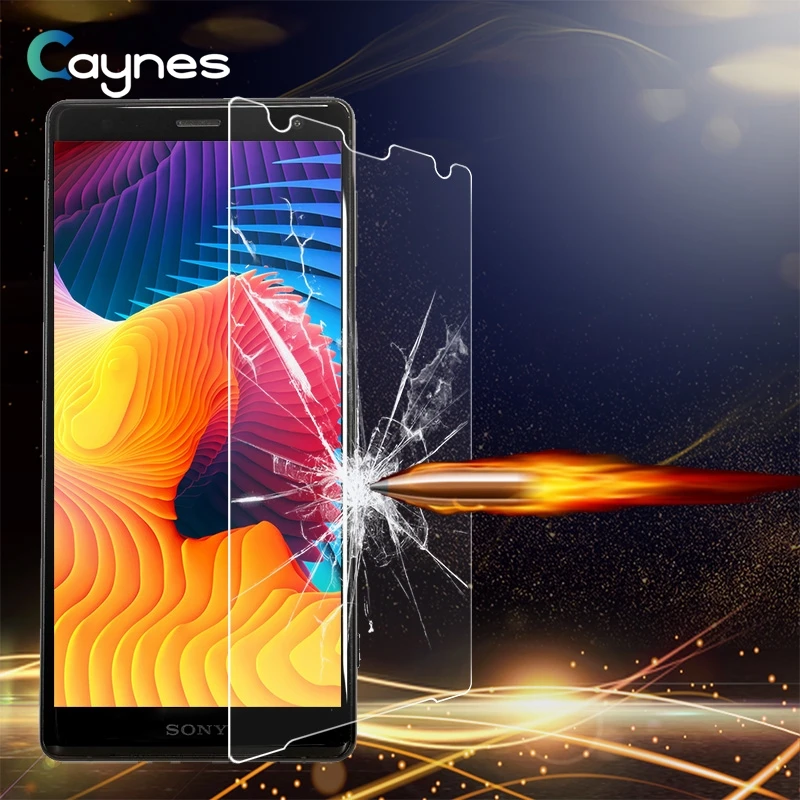 Caynes закаленное Стекло для sony Xperia XZ2 XZ1 X Compact XZ Премиум XA1 Ultra Plus G3121 XA F3111 T3