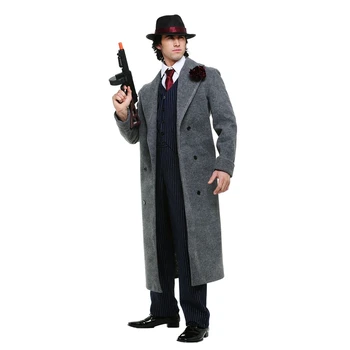 

Dapper Daring Mens Cold Blooded Mobster Costume Adult 1920s Dangerous Gangsta Buddy Suit