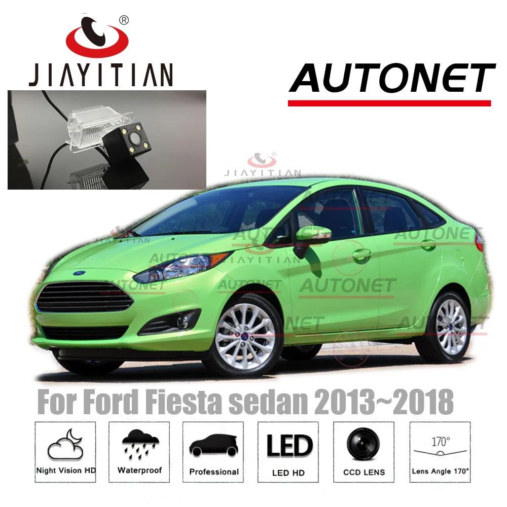 JIAYITIAN камера заднего вида для Ford Fiesta sedan 2013 CCD камера заднего вида для парковки номерного знака