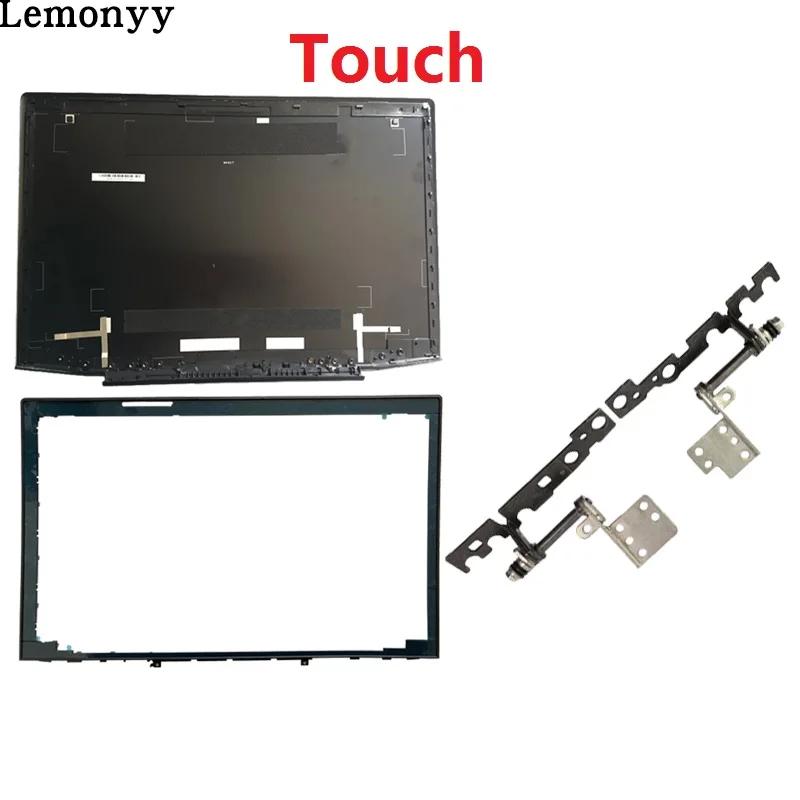 Новинка для lenovo Y50 Y50-70 Y50-70A Y50-70AS-IS Y50-80 15,6 ноутбук ЖК-дисплей верхнюю крышку чехол/ЖК-дисплей ободок крышки/ЖК-дисплей Петли L& R сенсорный экран