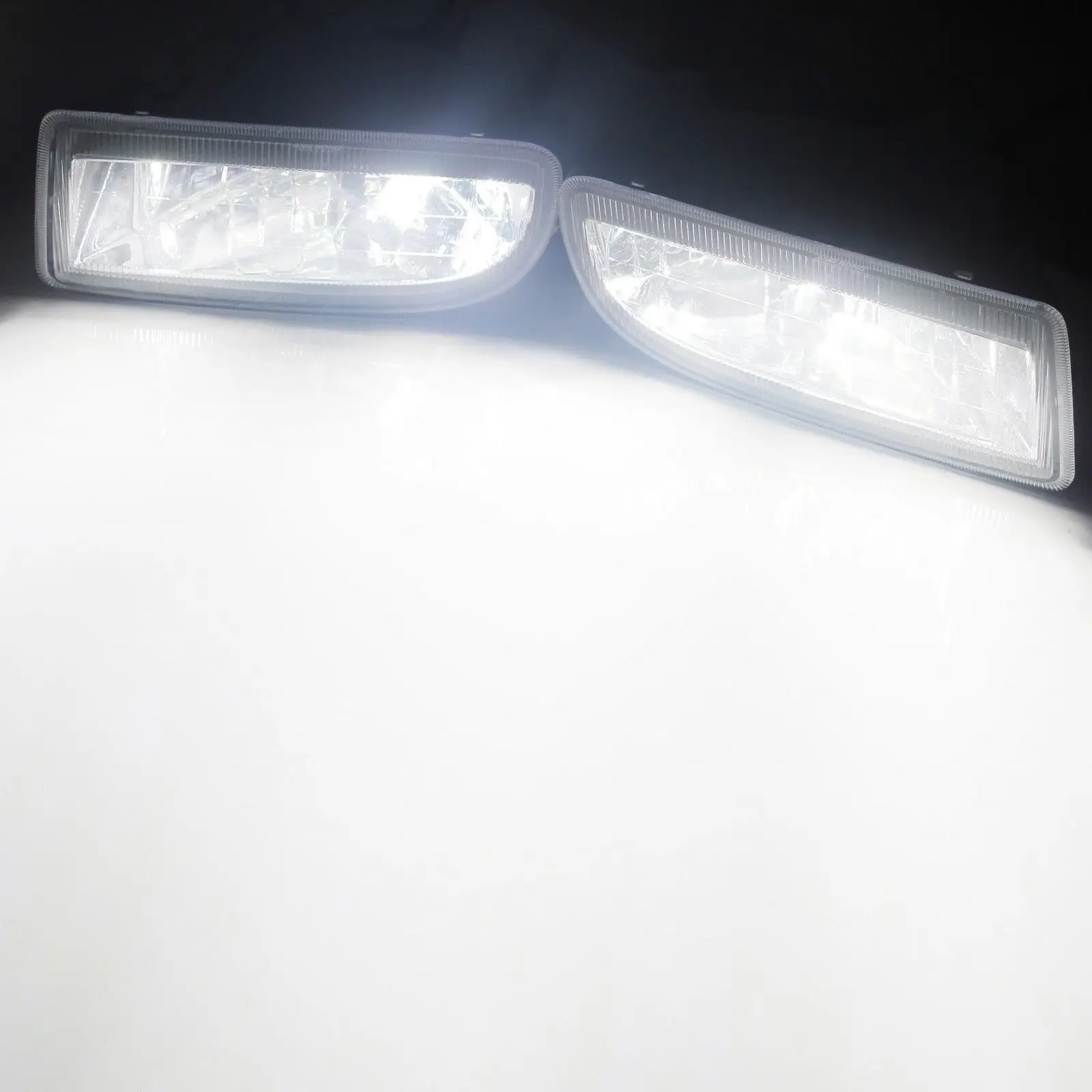  ANGRONG 2x White SAMSUNG 45W 2000LM HB4 9006 Fog Light LED Bulbs For Toyota Land Cruiser Amazon FJ1 - 32947806821