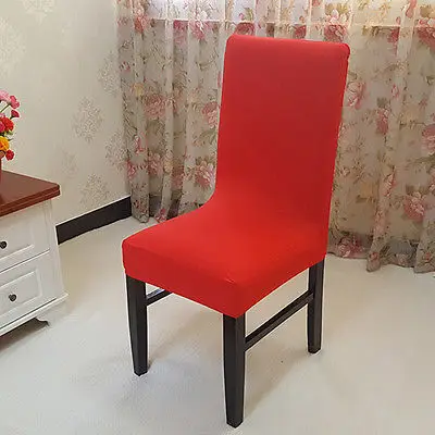 Universal Polyester Stretch Chair Cover Spandex Elastic ...