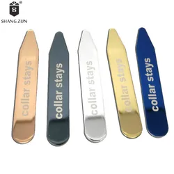 SHANG ZUN 10 Pcs Double Mirror Polished Stainless Steel Collar Stays Bones Without Logo 5 Colors 5 Sizes SHANG ZUN 10 Pcs Double Mirror Polished Stainless Steel Collar Stays Bones Without Logo 5 Colors 5 Sizes