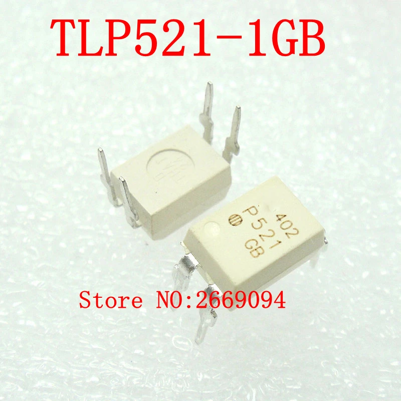 100pcs TLP521 1GB DIP 4 TLP521 1 TLP521 P521 Optocoupler New Original ...