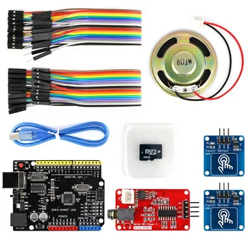 

MP3 Player Kit for UNO R3 Board Micro SD Card Touch Sensor Module for Arduino Programmable Toys​