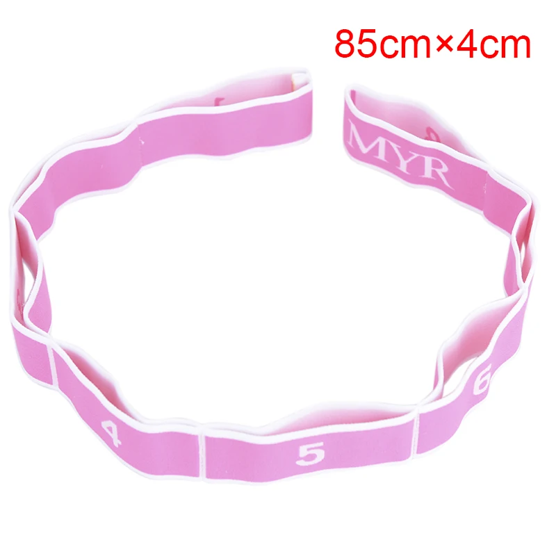 Yoga Pull Strap Nylon Dance Stretching Band Lengthened Multifunctional Dance Workout Fitness Gym Equipment Elastic Yoga Band