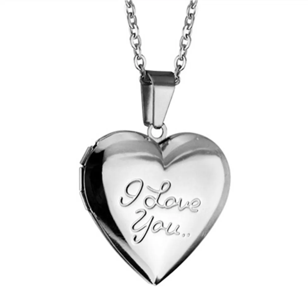 Locket Openable Box Lovely Heart Shape 
