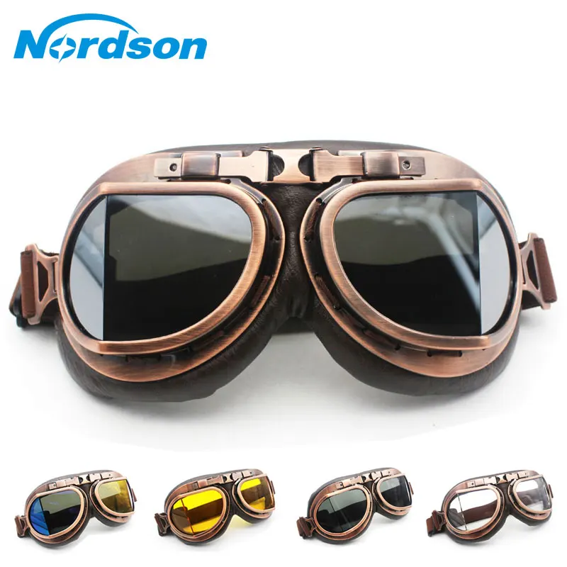 Retro 100 Outdoor Sport Cool Motocross Accessories Dirt Bike Goggles