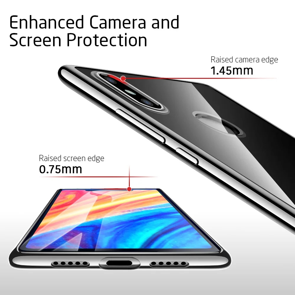 ESR Xiao mi 8 чехол Мягкий ТПУ гибкий прозрачный ультра тонкий светильник чехол для Xiaomi mi 8 Fundas Coque для Xiao mi 8 SE