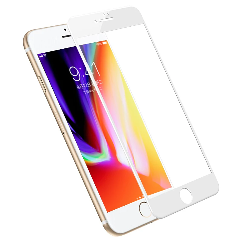 Защитное стекло закаленное 3D для iphone 11Pro/X/Se/2020/XR/8/7/6/6S Plus|tempered glass|glass forprotector film |