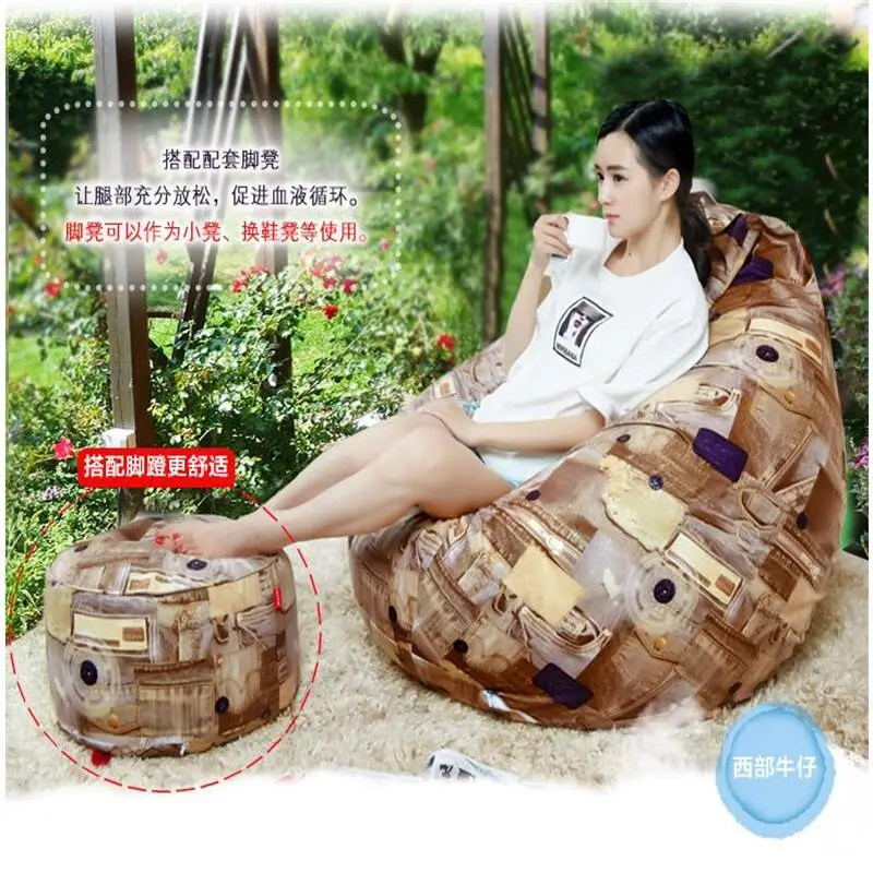 

Ywxuege lounger beanbag chair sofa microfiber large size (including packing) bean bag chair living room furniture cheap bean bag