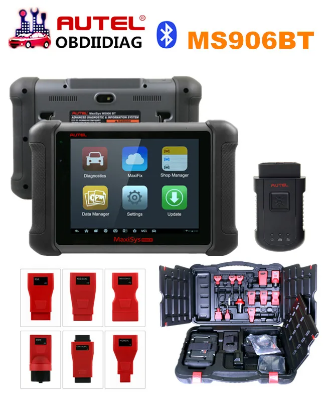 AUTEL MaxiSys MS906BT Беспроводная Диагностика MS906 BT лучше чем maxides DS708|autel maxisys|maxidas ds708ecu scanner
