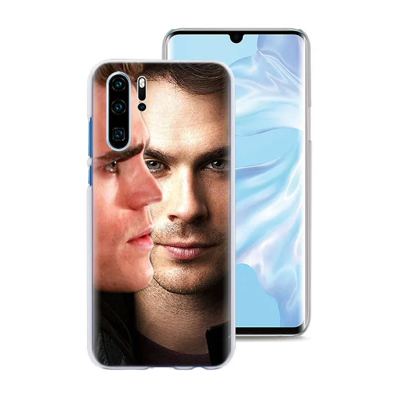 Вампира Дневники чехол для телефона для huawei P30 P30 Pro P9 P10 P20 Lite P Smart плюс вид 20 Жесткий задний Чехол бант