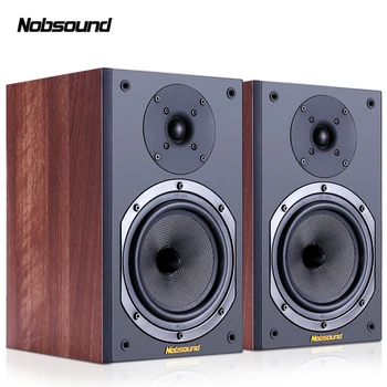 

Nobsound NS-602 Two-Way Wood 100W 1 Pair 6.5 inches Bookshelf Speakers 2.0 HiFi Column Sound Home Professional speaker