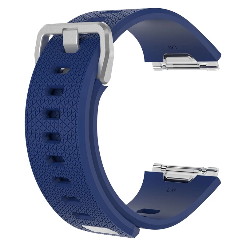Силиконовый Браслет для Fitbit Ionic Smart сменный ремешок для наручных часов спортивный браслет маленький большой размер умные аксессуары