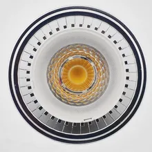 С регулируемой яркостью G53 AR111 светодиодный прожектор светодиодный лампы 10 W 15 W COB светодиодные встраиваемые потолочные светильники для домашнего освещения в помещении DC12V/110 V/220 V CE& по ограничению на использование опасных материалов в производстве 6 шт