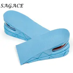 SAGACE Мода Air подушки каблук вставить увеличение для мужчин женщин обувь стельки 2019 4 цвета 3,5 ~ см 5 пара до 1 Увеличение Стельки