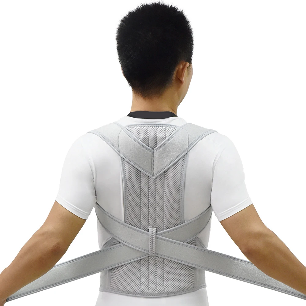 Metal Bar Shoulder Support Clavicle Humpback Scoliosis Orthopedic Back