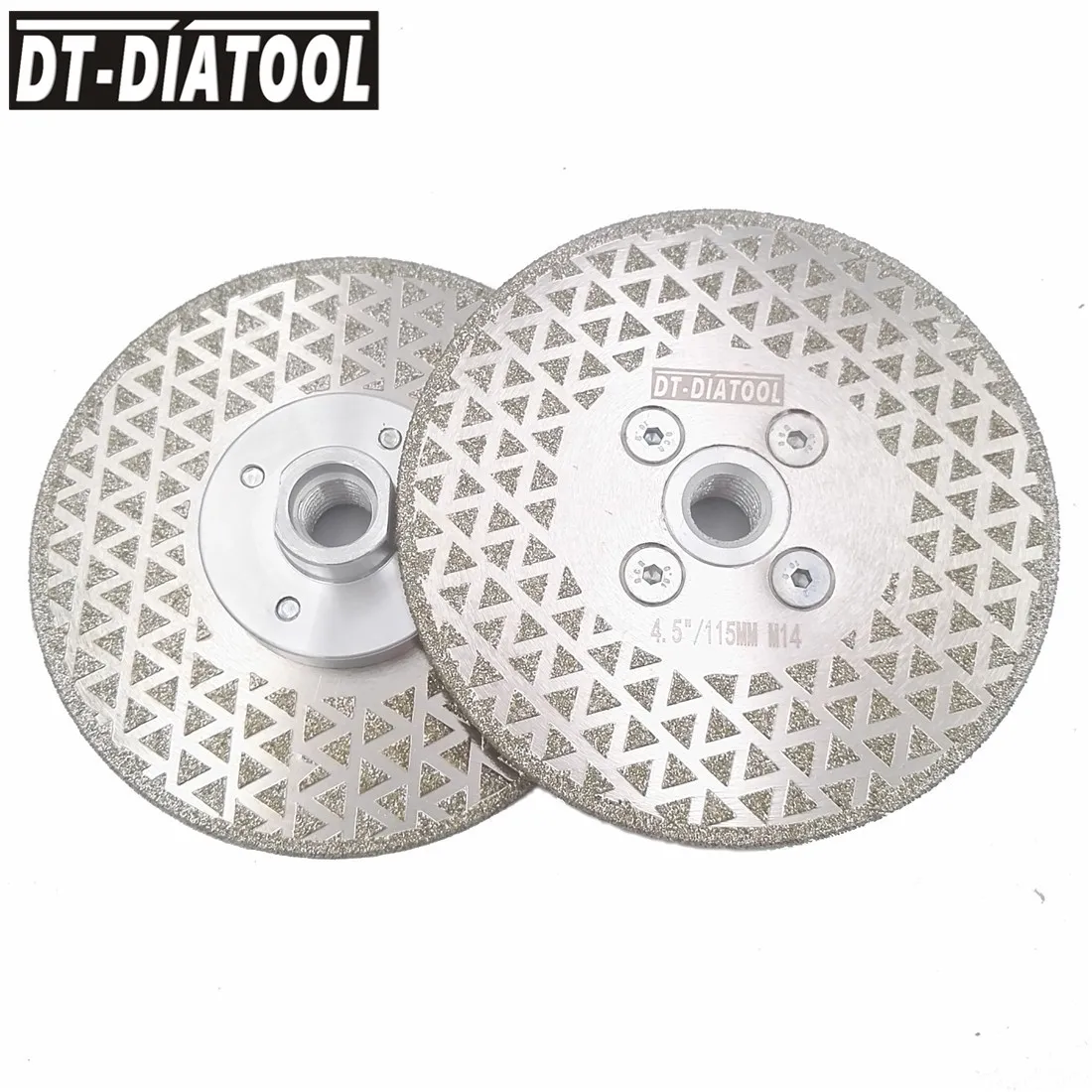 DT DIATOOL 1 шт. Гальваническое алмазное режущее дисковое шлифовальное колесо с