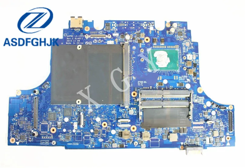 LA-C551P материнская плата для ноутбука Dell Precision 7710 5RY82 05RY82 CN-05RY82 i7-6920HQ 2 9 ГГц 100% Тесты