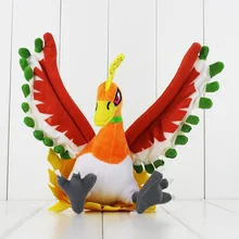 Great 26cm phoenix Ho Oh Anime Stuffed Plush Doll Toy Free Shipping