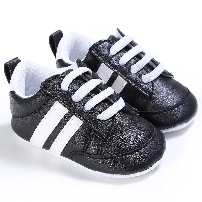 Pudcoco/детская обувь для малышей 0-18 месяцев; унисекс; детская обувь для малышей; удобная повседневная обувь из искусственной кожи на мягкой подошве со шнуровкой; обувь для начинающих ходить