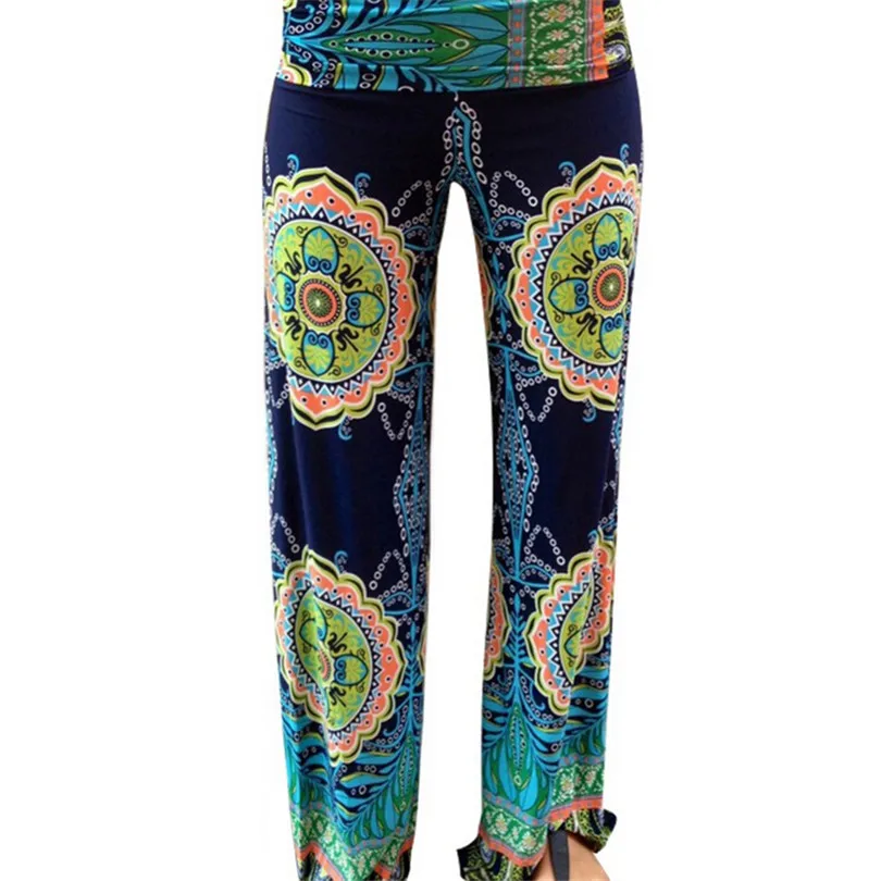 

DICHSKI Yoga Pants Fitness Leggings Women Workout Sports Pants Running Leggings Sexy Gym Wear Elastic Elastic Waist Loose Pants