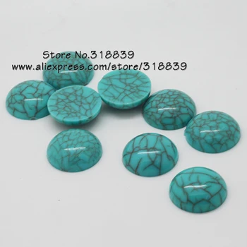 

Round Acrylic Turquoise Cabochons Jewelry Settings 50pieces/lot 20mm 7530