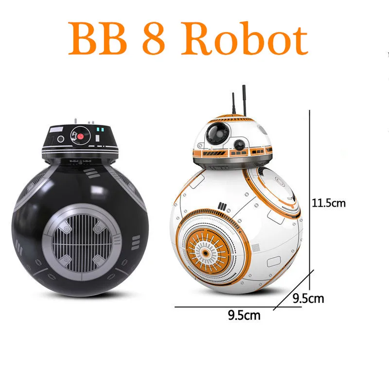 Star Sphero BB-8 Wars Remote Control Robot Ball BB-8 Droid RC BB 8 BB-9E Last Jedi Distance Control Children Educational Toys