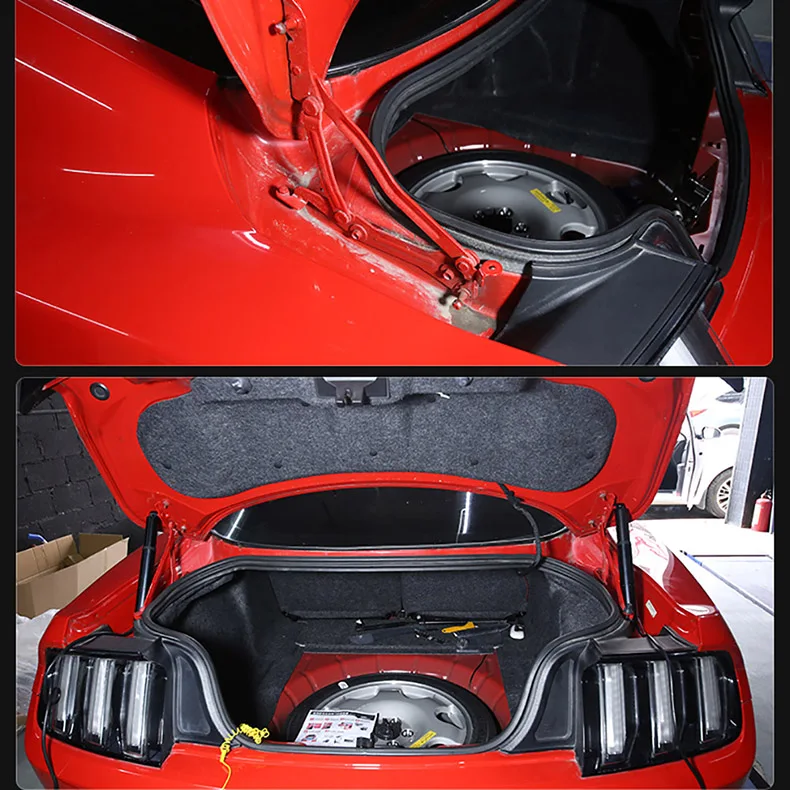 QHCP Автомобильный Электрический задний подъемник для ворот, умный пульт дистанционного управления, сиденье для вождения, кнопка управления багажником, аксессуары для Ford Mustang