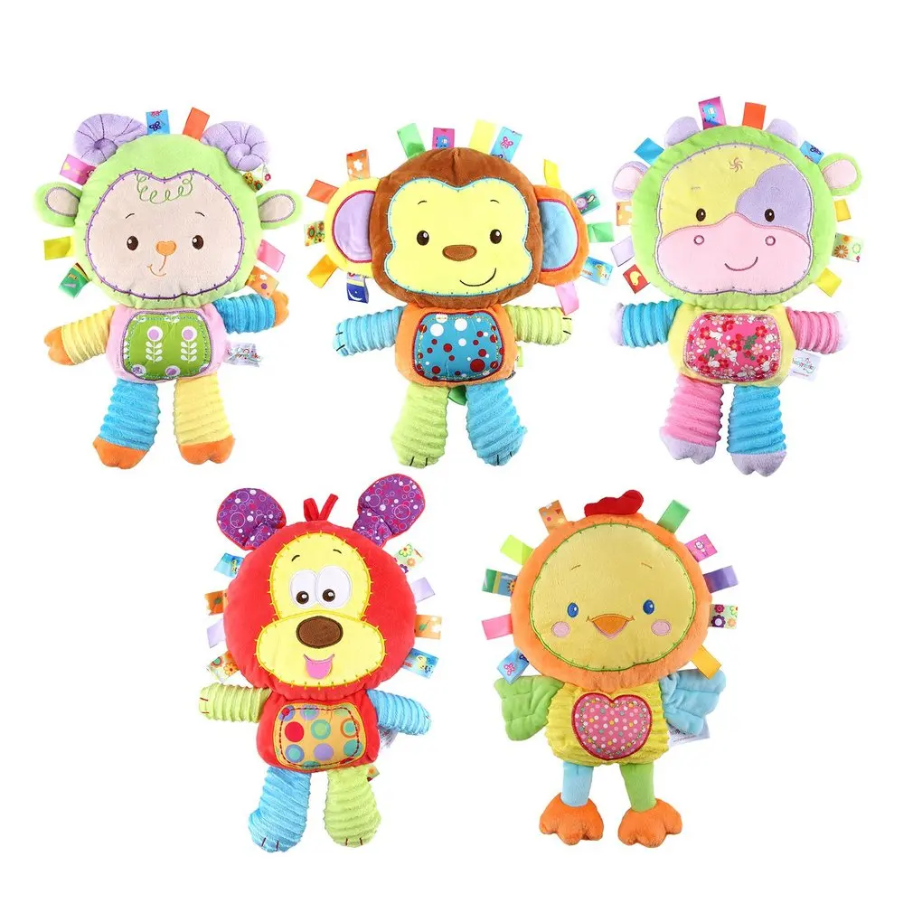 Buy Soft Safe Baby Toy Comforting Doll With BB Rattles