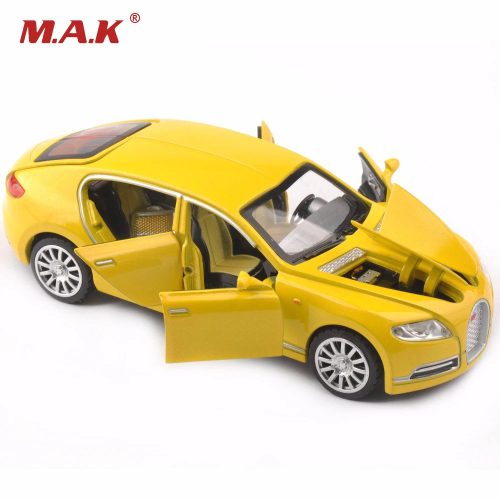 1/32 Bugatti Veyron 16C Galibier Diecast металлические модели автомобилей сплав игрушки