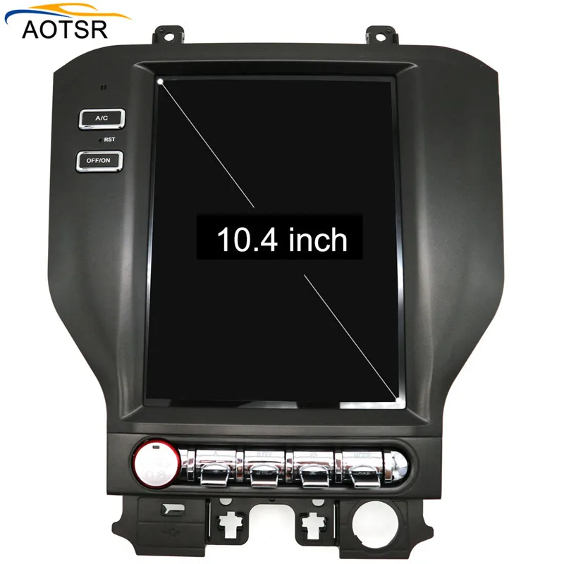 Clearance Tesla style 10.4" BiG Screen Android 7.1 Car Multimedia DVD player headunit for Ford Mustang 2015-2017 Radio GPS Video Free Map 9
