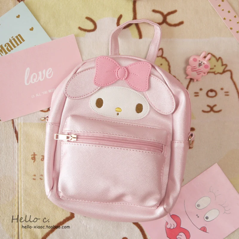 Милый высококачественный мультяшный рюкзак из искусственной кожи Cinnamoroll для