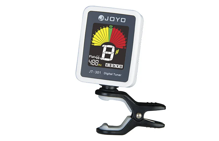JOYO color screen tuner guitar bass ukulele violin universal tuner mini portable clip on digital electric string accessories
