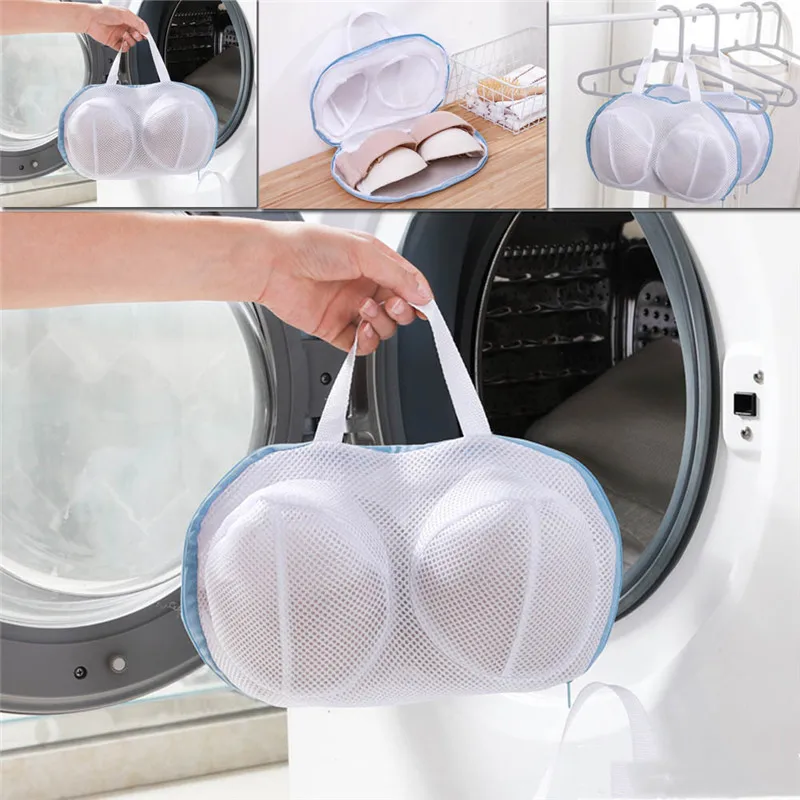 

2019 New Mesh Bra Washing Bags Underwear Laundry Bags for Washing Machines Protection Fishnet Bags Housekeeping Toys
